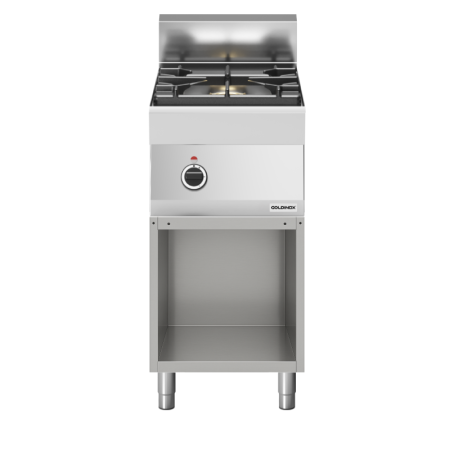 Cuisinière à gaz 1 brûleur puissant (7,5 kW) sur pieds PREMIUM / GOLDINOX