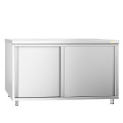 Meuble bas inox 1500 x 700 mm PREMIUM / GOLDINOX