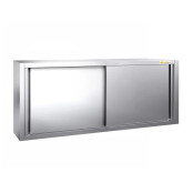 Placard mural inox 2000 x 400 mm / Hauteur 650 mm ouvert PREMIUM / GOLDINOX