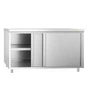 Meuble bas inox 2000 x 800 mm PREMIUM / GOLDINOX