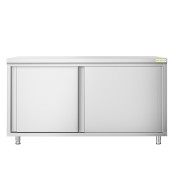 Meuble bas inox 2000 x 800 mm PREMIUM / GOLDINOX