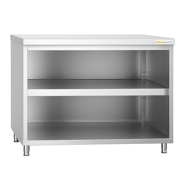 Meuble bas inox 1000 x 600 mm PREMIUM / GOLDINOX
