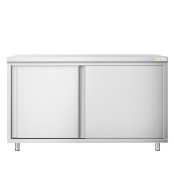 Meuble bas inox 1600 x 800 mm PREMIUM / GOLDINOX