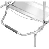 Poubelle ciseau inox avec pédale 110 Litres PREMIUM / GOLDINOX