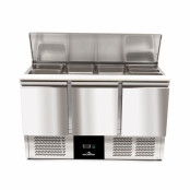 Saladette compacte 3 portes - GOLDINOX