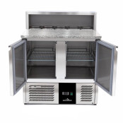 Meuble à pizza compact 2 portes - GOLDINOX