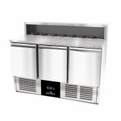 Meuble à pizza compact 3 portes - GOLDINOX