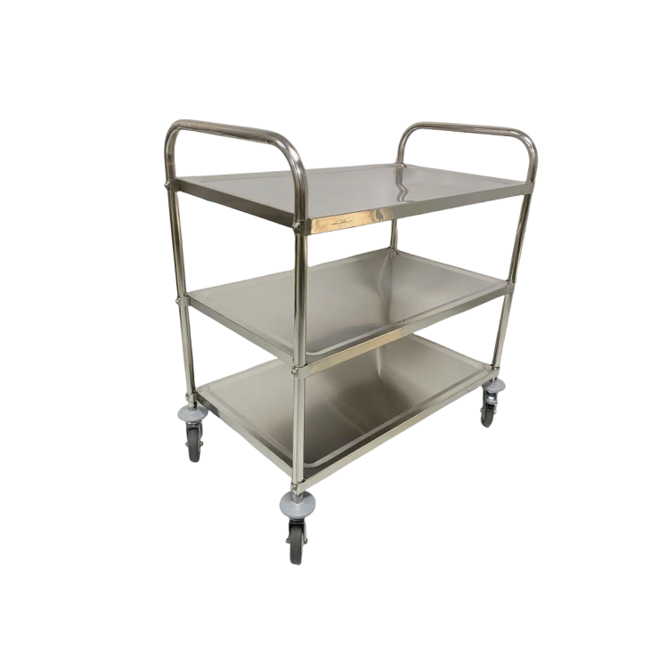 Chariot de service 860 x 530 mm - 3 niveaux PREMIUM / GOLDINOX