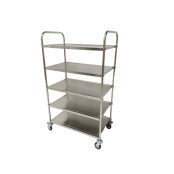 Chariot de service 860 x 530 mm - 5 niveaux PREMIUM / GOLDINOX