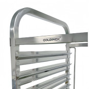Chariot à échelles inox GN 1/1 - 15 niveaux IDEAL / GOLDINOX