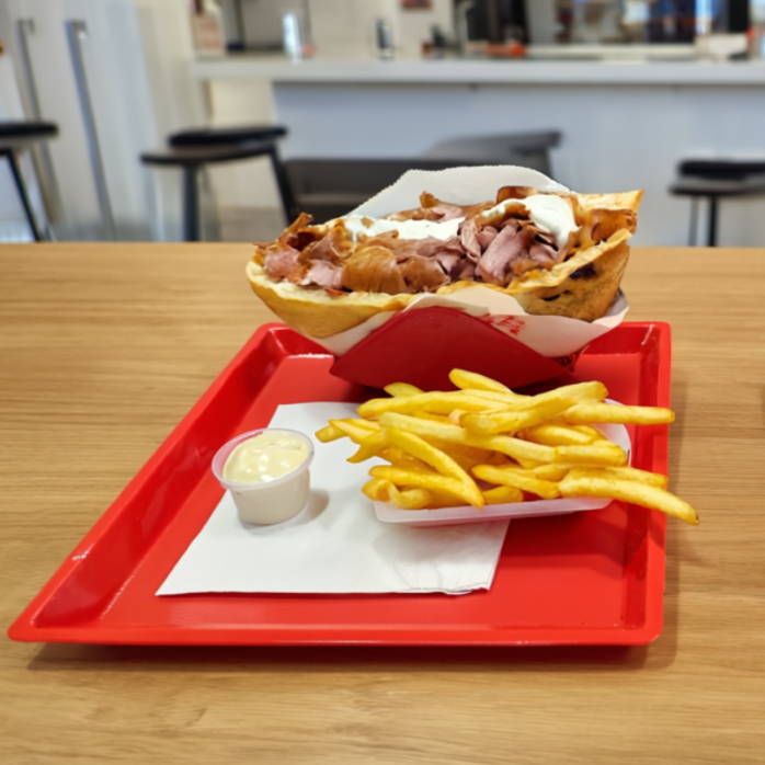 15 pinces porte-sandwich (Rouge) - PLATOOFLEX