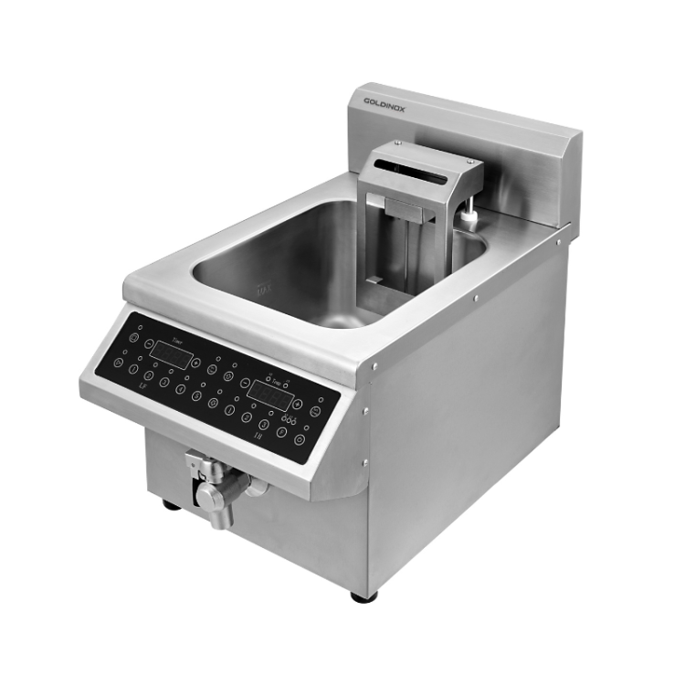 Friteuse à induction avec élévation automatique 8 litres (3,5 kW - 230V) PREMIUM / GOLDINOX