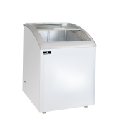 Congélateur coffre vitré 125 Litres (615 x 675 x 830 mm) sur roulettes PREMIUM / GOLDINOX