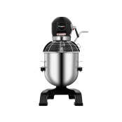 Batteur planétaire noir 10 Litres (3 vitesses) avec 3 accessoires PREMIUM - GOLDINOX