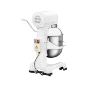 Batteur planétaire blanc 30 Litres (3 vitesses) avec 3 accessoires PREMIUM - GOLDINOX