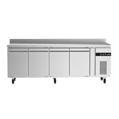 Table réfrigérée adossée Tropicalisée 4 portes PREMIUM - GOLDINOX