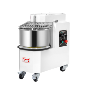 Pétrin à pâte 50 Litres sur roulettes 2 vitesses avec tête relevable et cuve extractible PREMIUM - GOLDINOX