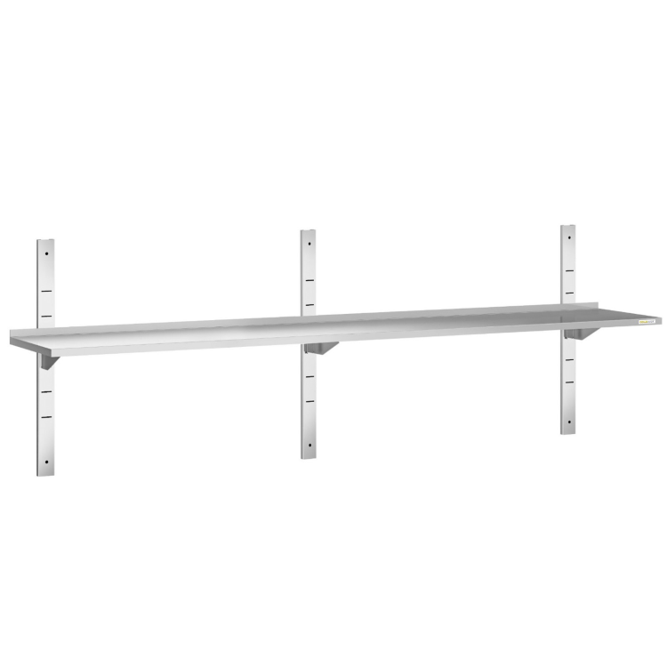Etagère murale inox 2000 x 300 mm / GOLDINOX