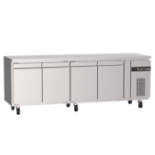 Table réfrigérée Tropicalisée 4 portes PREMIUM - GOLDINOX
