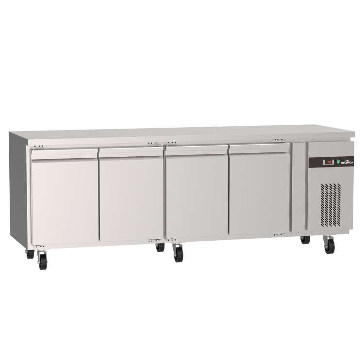 Table réfrigérée Tropicalisée 4 portes PREMIUM - GOLDINOX