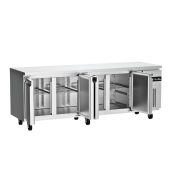 Table réfrigérée Tropicalisée 4 portes PREMIUM - GOLDINOX
