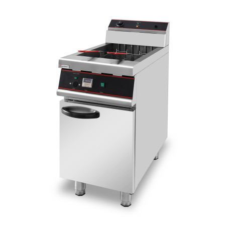 Friteuse électrique professionnelle sur coffre 21 Litres (10 kW) IDEAL - GOLDINOX