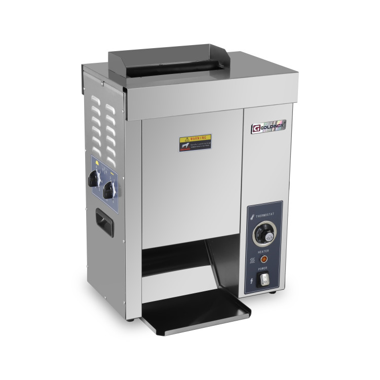 Toasteur vertical 470 mm double couloirs PREMIUM - GOLDINOX