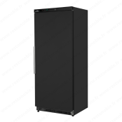 Armoire réfrigérée noire 1 porte - 600 Litres IDEAL - GOLDINOX