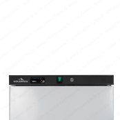 Armoire réfrigérée noire 1 porte - 600 Litres IDEAL - GOLDINOX