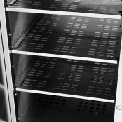 Chauffe-assiettes sur roulettes (60 assiettes) PREMIUM - GOLDINOX