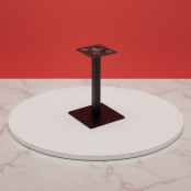 Pied de table Métal noir / GOLDINOX