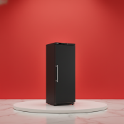 Armoire de congélation noire 1 porte - 400 Litres IDEAL - GOLDINOX