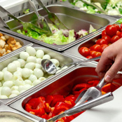 Saladette réfrigérée vitrée compacte 3 portes PREMIUM - GOLDINOX