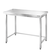 Table de travail en inox Bar 1200x700 mm avec renfort PREMIUM - GOLDINOX
