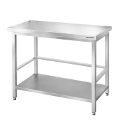 Table de travail en inox Bar 1200x700 mm avec renfort PREMIUM - GOLDINOX