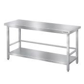 Table de travail en inox Bar 1500x800 mm avec renfort PREMIUM - GOLDINOX