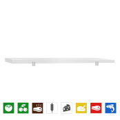 Plaque de découpe blanche 1800x600 mm (Conforme HACCP) PREMIUM - GOLDINOX