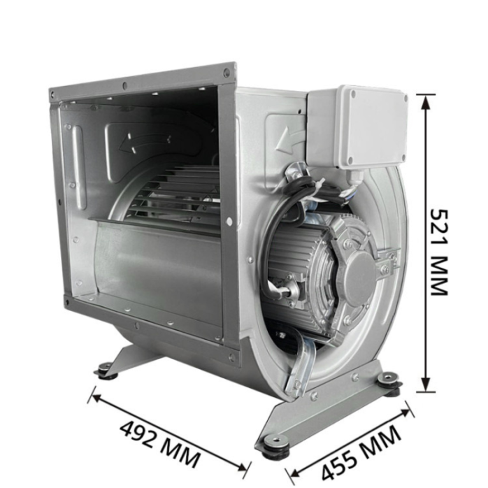 Moteur escargot 6250 m³/heure (Triphasé 380V) pour caisson PREMIUM - GOLDINOX
