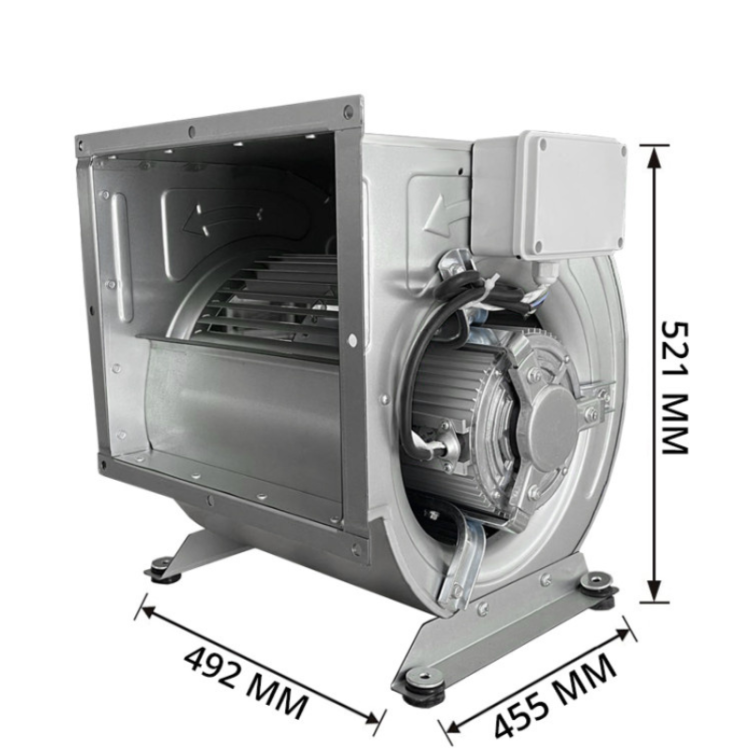 Moteur escargot 6250 m³/heure (Triphasé 380V) pour caisson PREMIUM - GOLDINOX