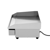 Plancha en acier lisse électrique professionnelle 555x430 mm IDEAL - GOLDINOX
