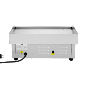 Plancha en acier lisse électrique professionnelle 555x430 mm IDEAL - GOLDINOX
