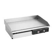Plancha en acier lisse électrique professionnelle 730x470 mm IDEAL - GOLDINOX