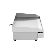 Plancha en acier lisse électrique professionnelle 730x470 mm IDEAL - GOLDINOX