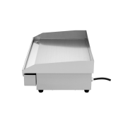 Plancha en acier lisse électrique professionnelle 730x470 mm IDEAL - GOLDINOX