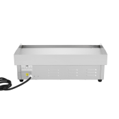Plancha en acier lisse électrique professionnelle 730x470 mm IDEAL - GOLDINOX