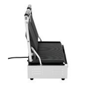 Contact Grill Panini Double Rainuré Haut et Bas - 498 x 283 mm / GOLDINOX