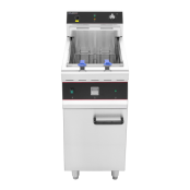 Friteuse électrique professionnelle sur coffre 21 Litres (10 kW) IDEAL - GOLDINOX