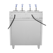 Friteuse électrique professionnelle sur coffre 21 + 21 Litres (20 kW) IDEAL - GOLDINOX