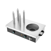Machine à hot dog professionnelle 4 plots - GOLDINOX