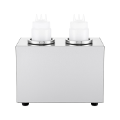 Chauffe-sauce électrique professionnel (2 bouteilles) PREMIUM - GOLDINOX